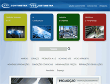 Tablet Screenshot of contimetra.com